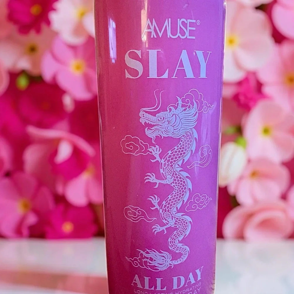 💎 Amuse SLAY All Day Hydrating Setting Spray Makeup Dragon Pink New